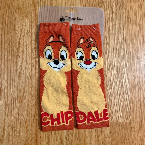 Disney Accessories - Disney Parks Pair Of “Chip & Dale” Socks